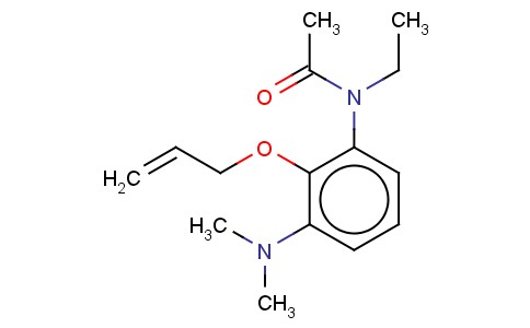 N-[3-(DIMETHYLAMINO)-2-(2-PROPENYLOXY)PHENYL]-N-ETHYL ACETAMIDE